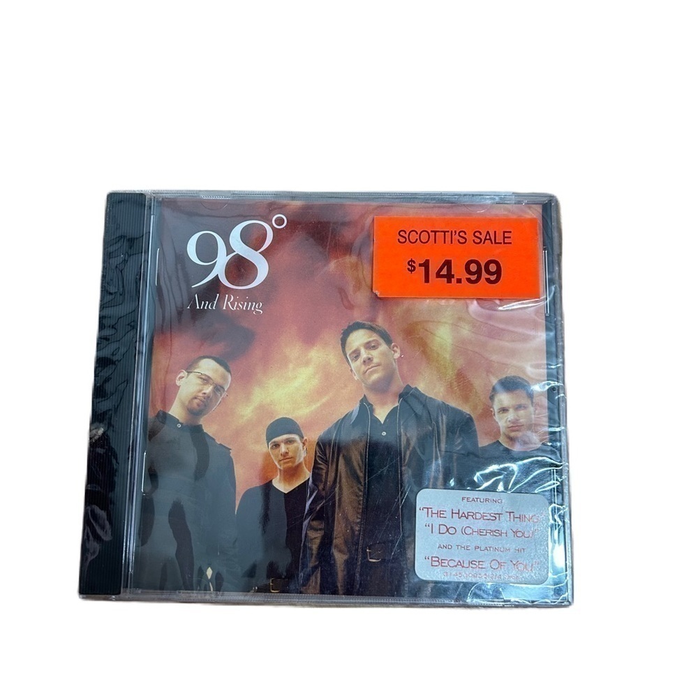 Vintage 98 Degrees CD New Sealed And Rising 90s Y2K
